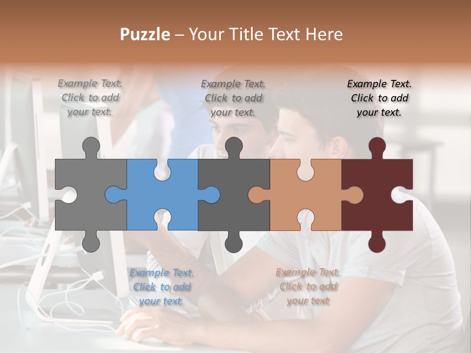 Design Bank Team PowerPoint Template