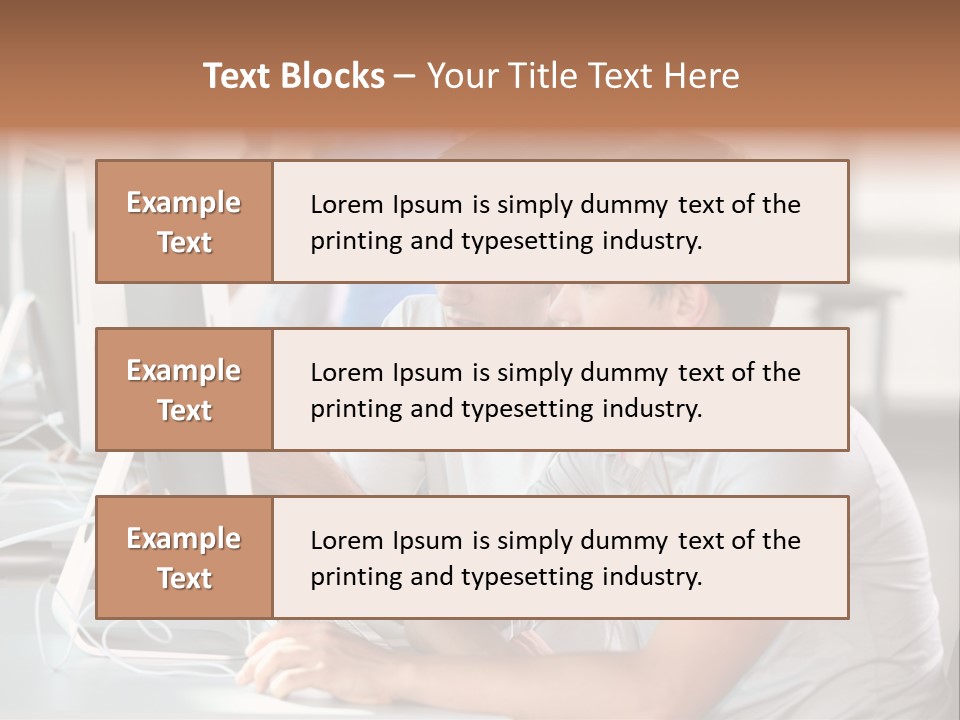 Design Bank Team PowerPoint Template