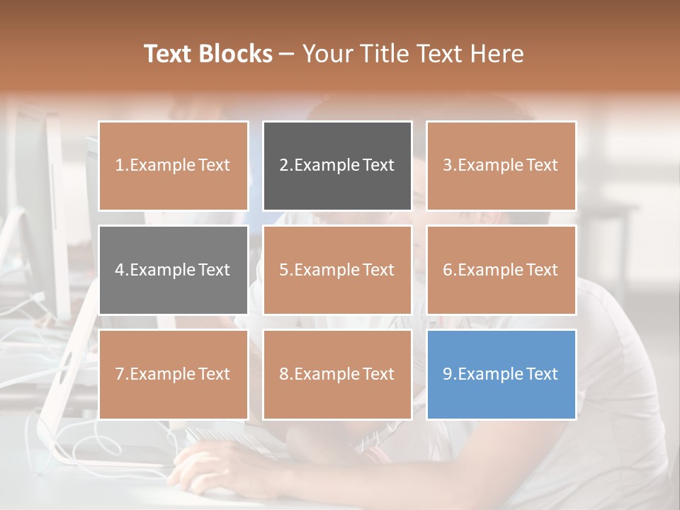 Design Bank Team PowerPoint Template