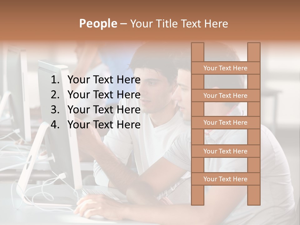 Design Bank Team PowerPoint Template