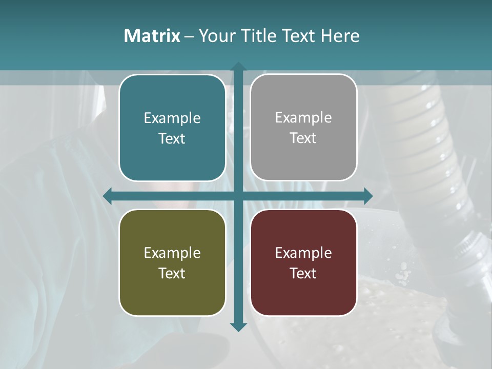 Dairy Yogurt Process PowerPoint Template