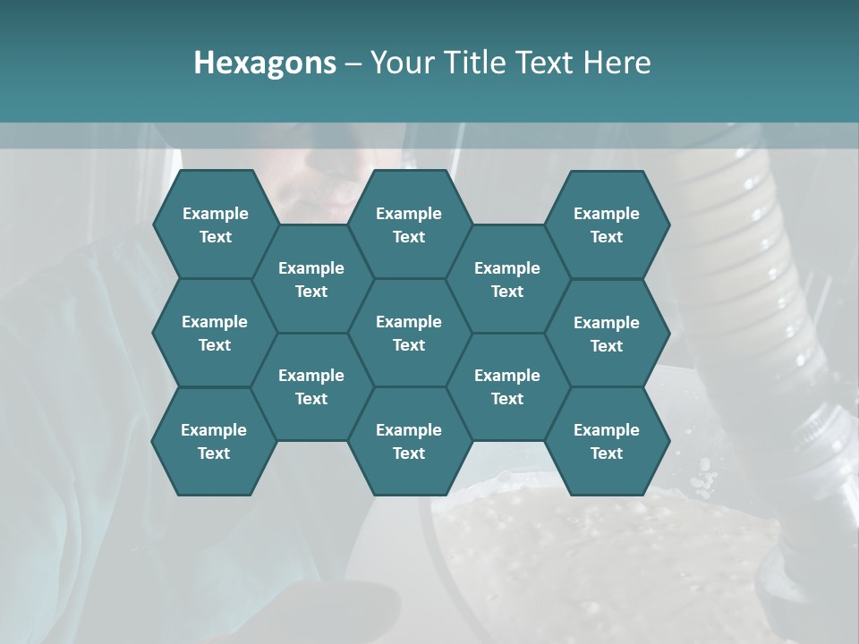 Dairy Yogurt Process PowerPoint Template