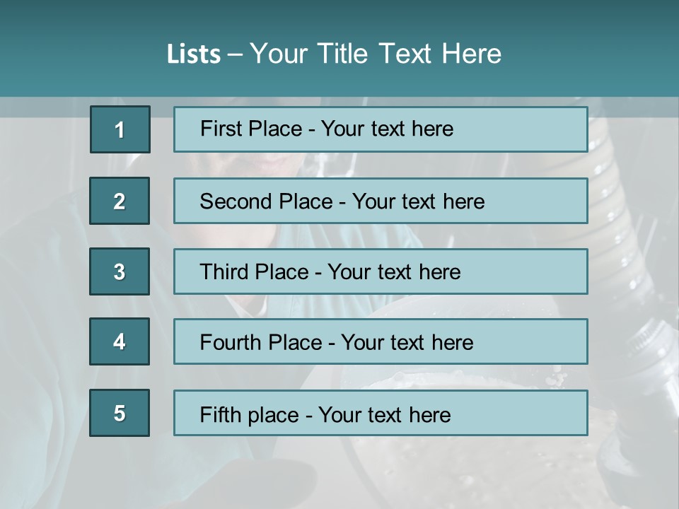 Dairy Yogurt Process PowerPoint Template