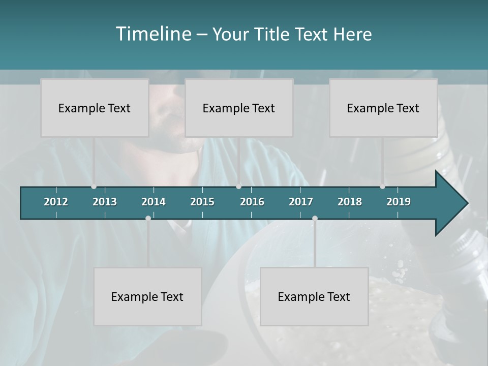 Dairy Yogurt Process PowerPoint Template