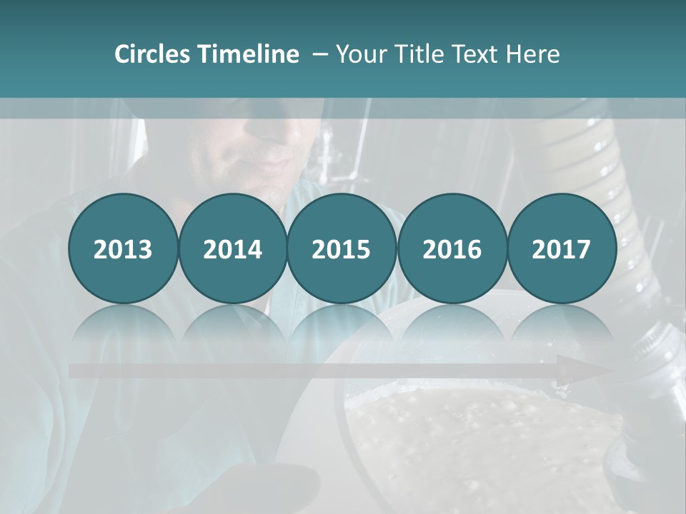 Dairy Yogurt Process PowerPoint Template