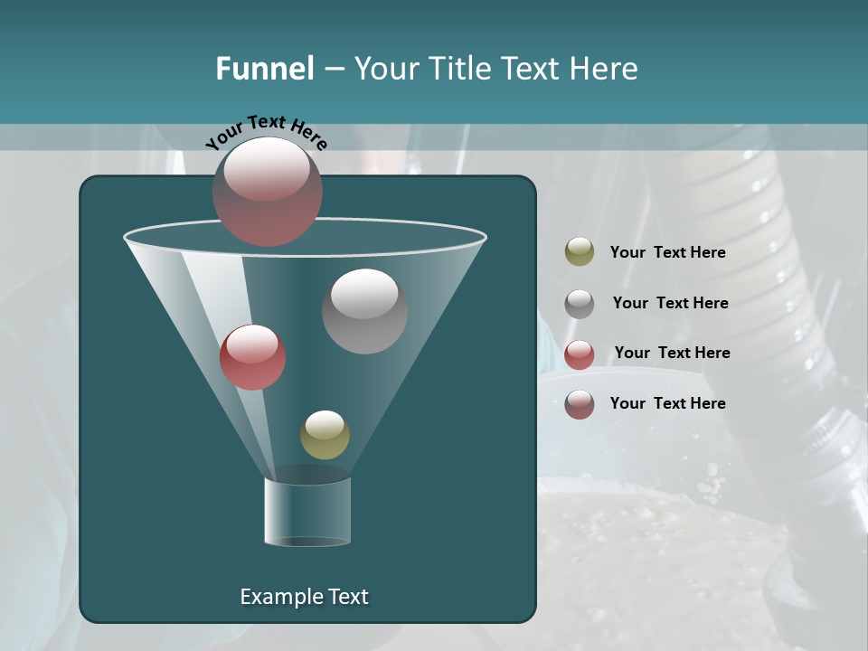 Dairy Yogurt Process PowerPoint Template