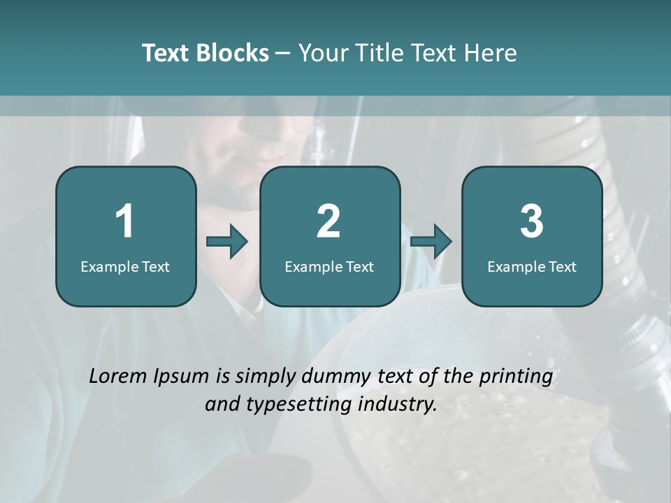 Dairy Yogurt Process PowerPoint Template