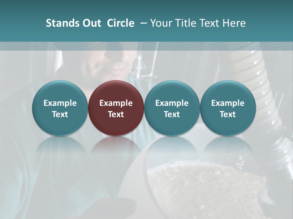 Dairy Yogurt Process PowerPoint Template