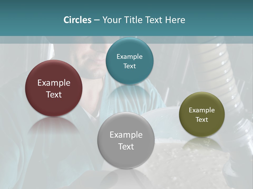 Dairy Yogurt Process PowerPoint Template