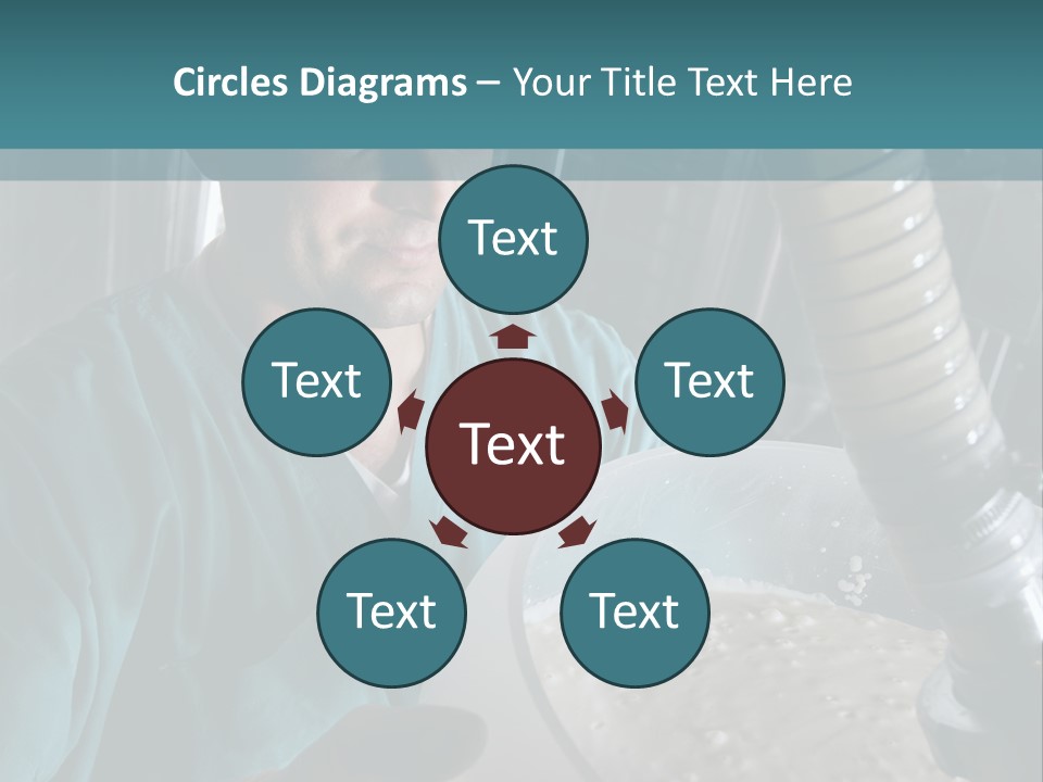 Dairy Yogurt Process PowerPoint Template