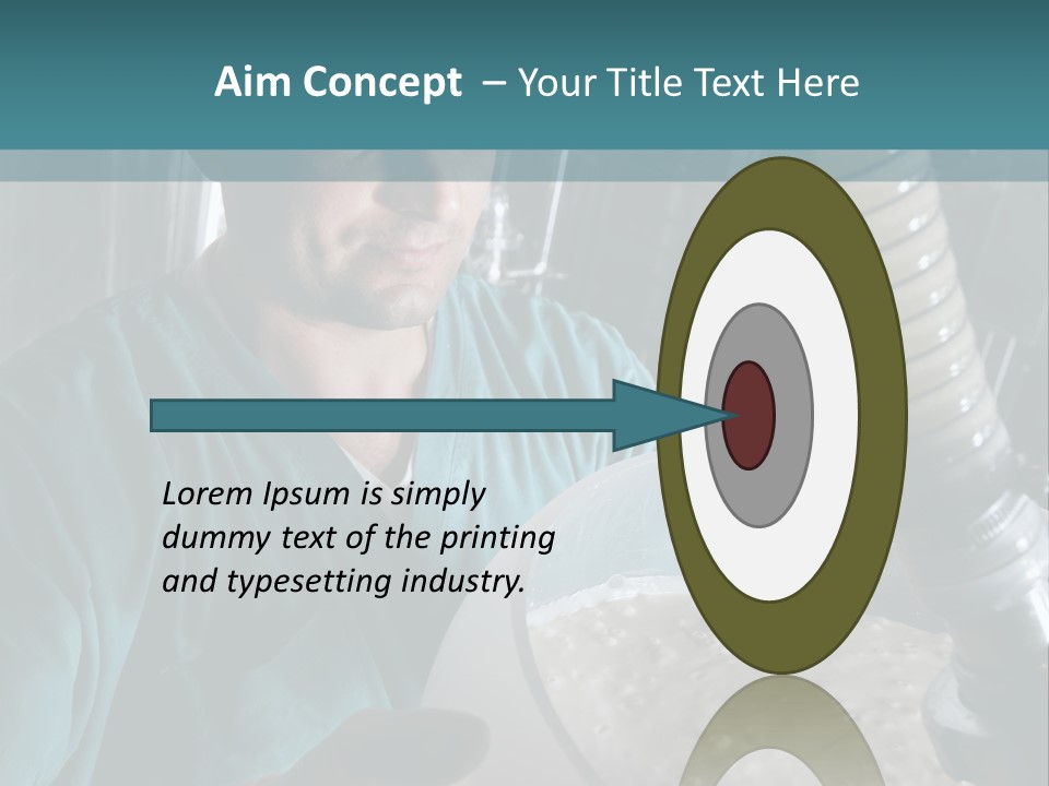 Dairy Yogurt Process PowerPoint Template