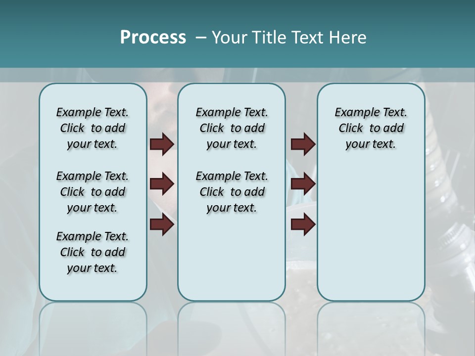 Dairy Yogurt Process PowerPoint Template
