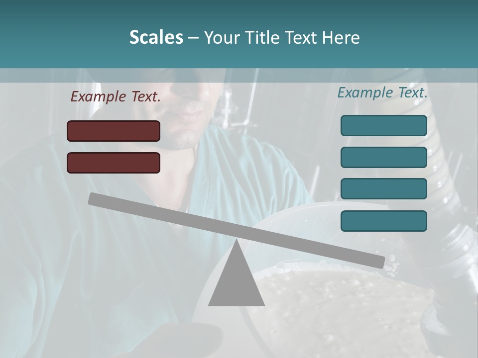 Dairy Yogurt Process PowerPoint Template