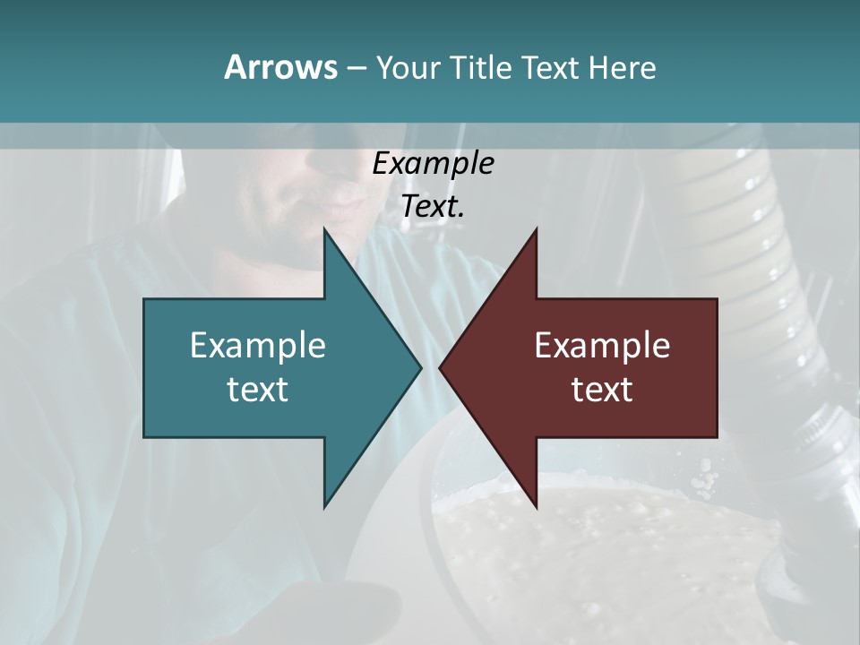 Dairy Yogurt Process PowerPoint Template