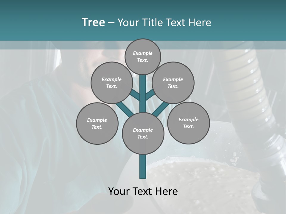 Dairy Yogurt Process PowerPoint Template