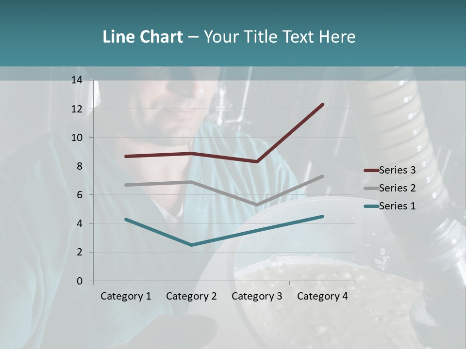Dairy Yogurt Process PowerPoint Template