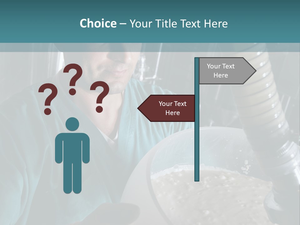 Dairy Yogurt Process PowerPoint Template
