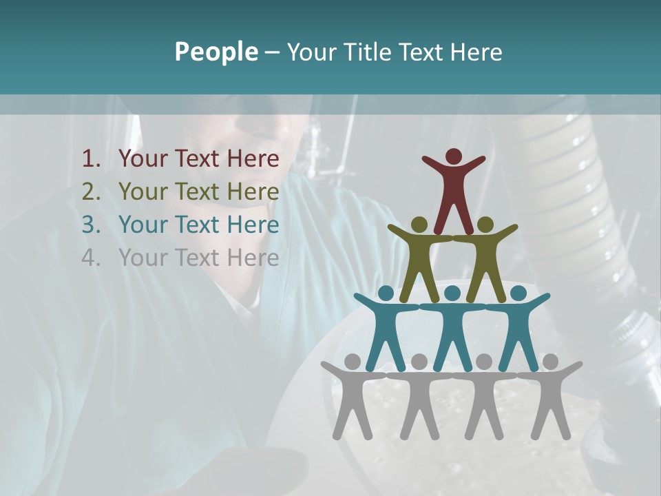 Dairy Yogurt Process PowerPoint Template