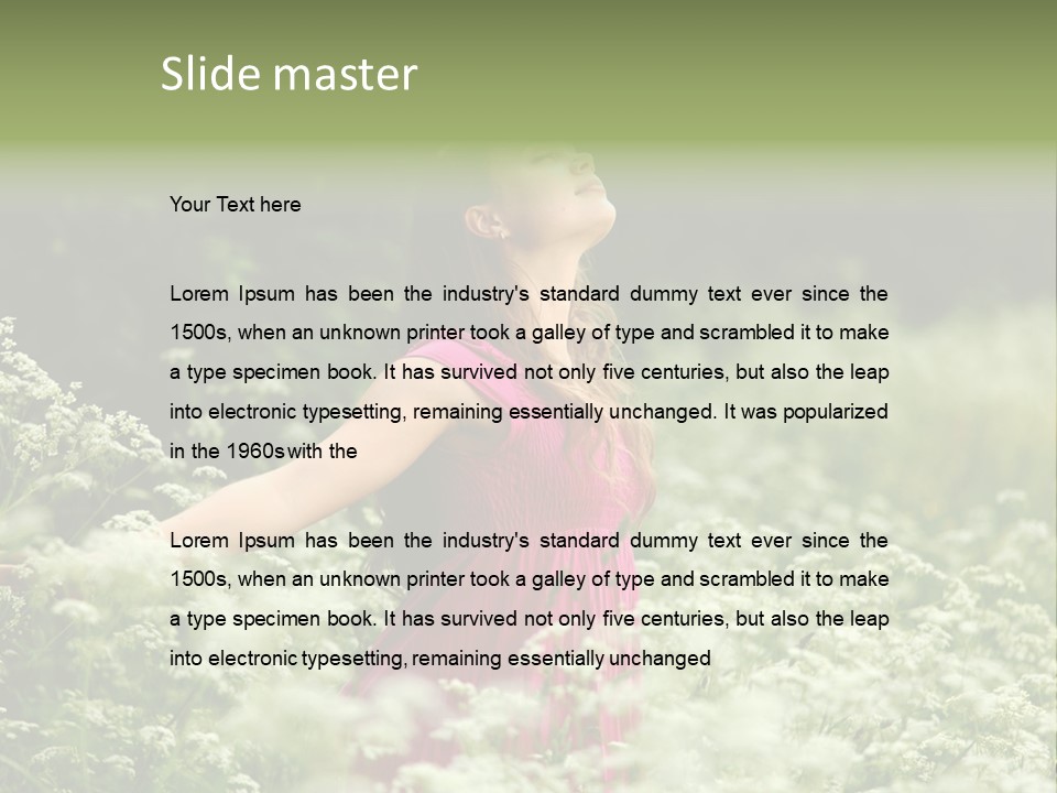 Recreational Standing Day PowerPoint Template