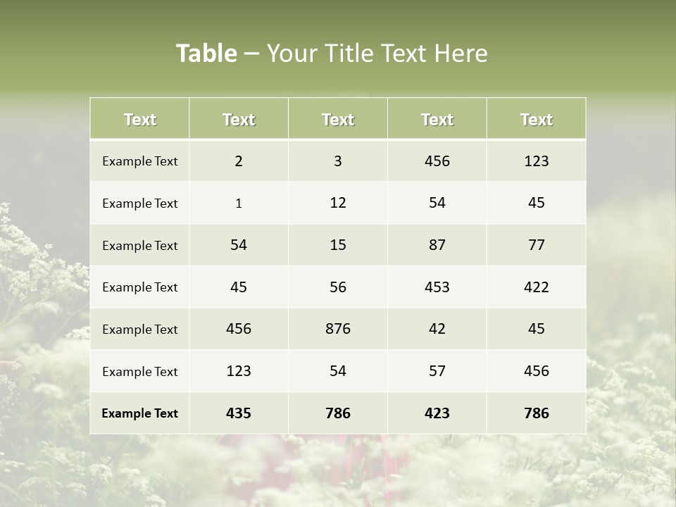 Recreational Standing Day PowerPoint Template