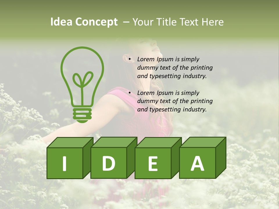 Recreational Standing Day PowerPoint Template