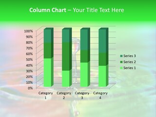 Circle Splash Droplet PowerPoint Template