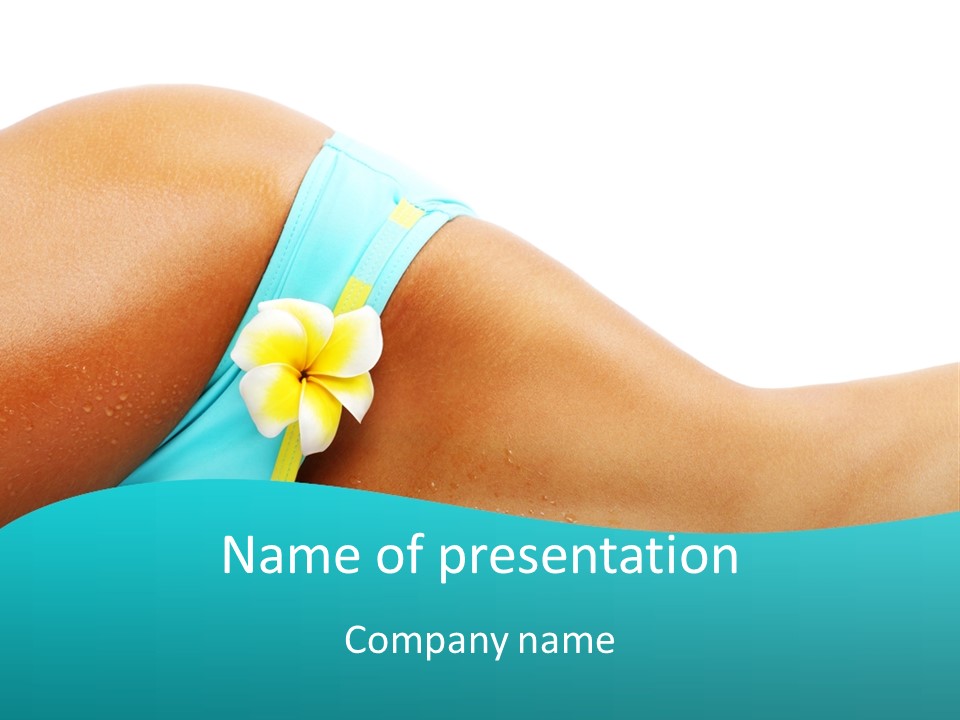 Isolated One Beauty PowerPoint Template