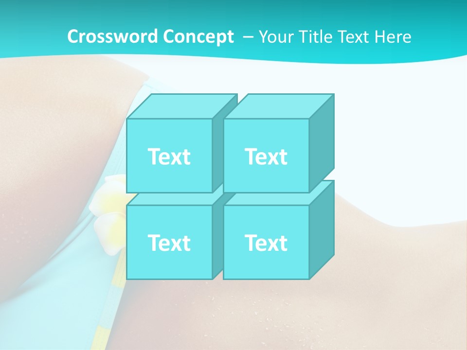 Isolated One Beauty PowerPoint Template