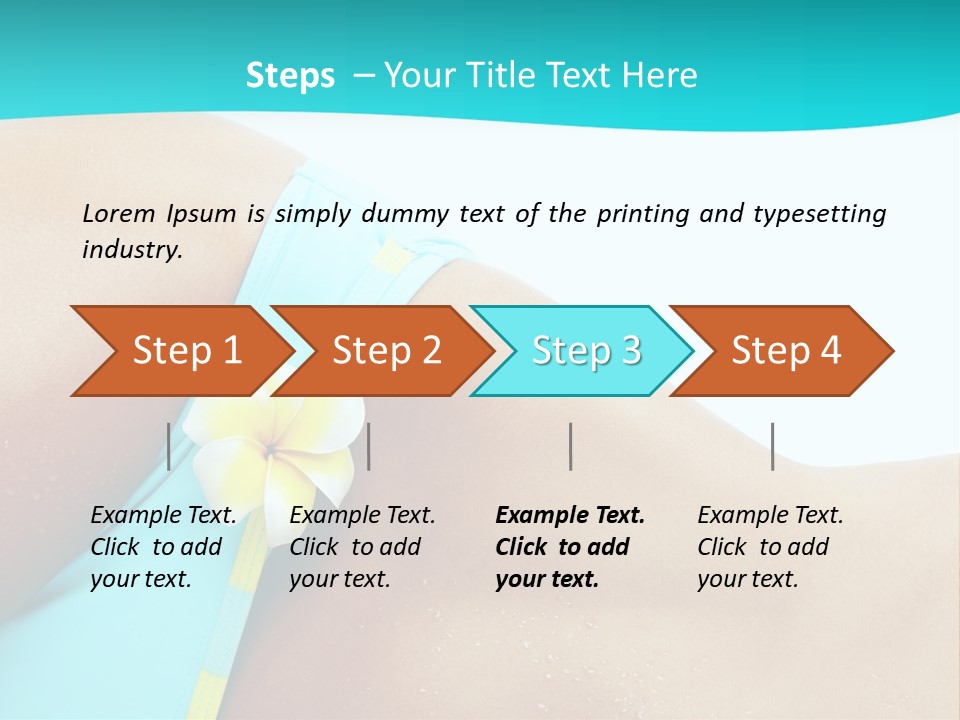 Isolated One Beauty PowerPoint Template
