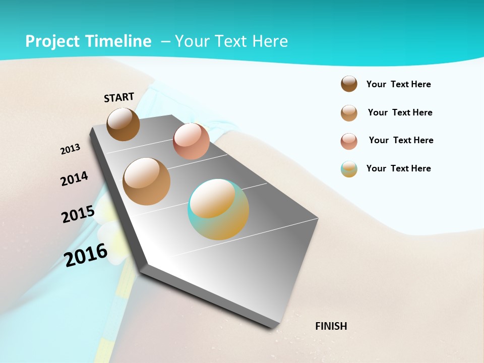 Isolated One Beauty PowerPoint Template
