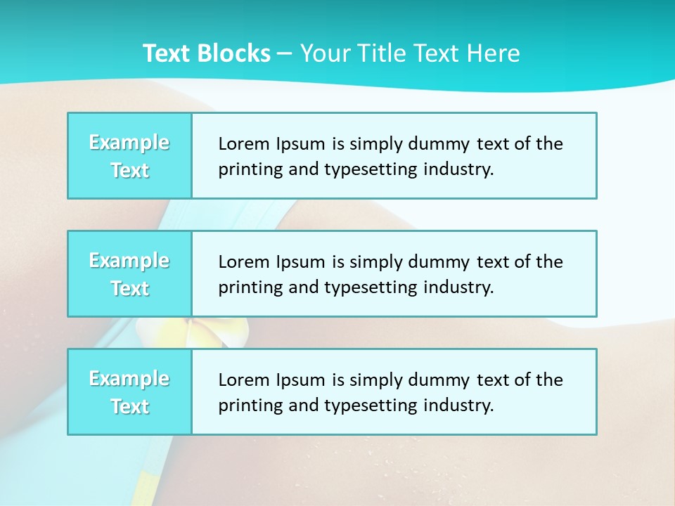 Isolated One Beauty PowerPoint Template