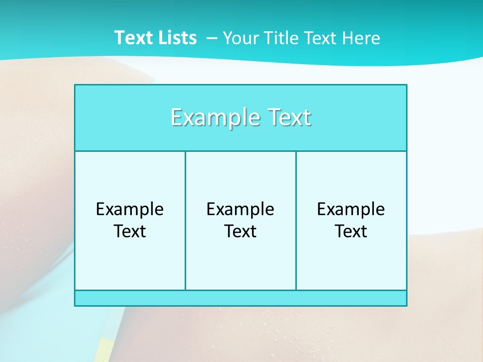 Isolated One Beauty PowerPoint Template