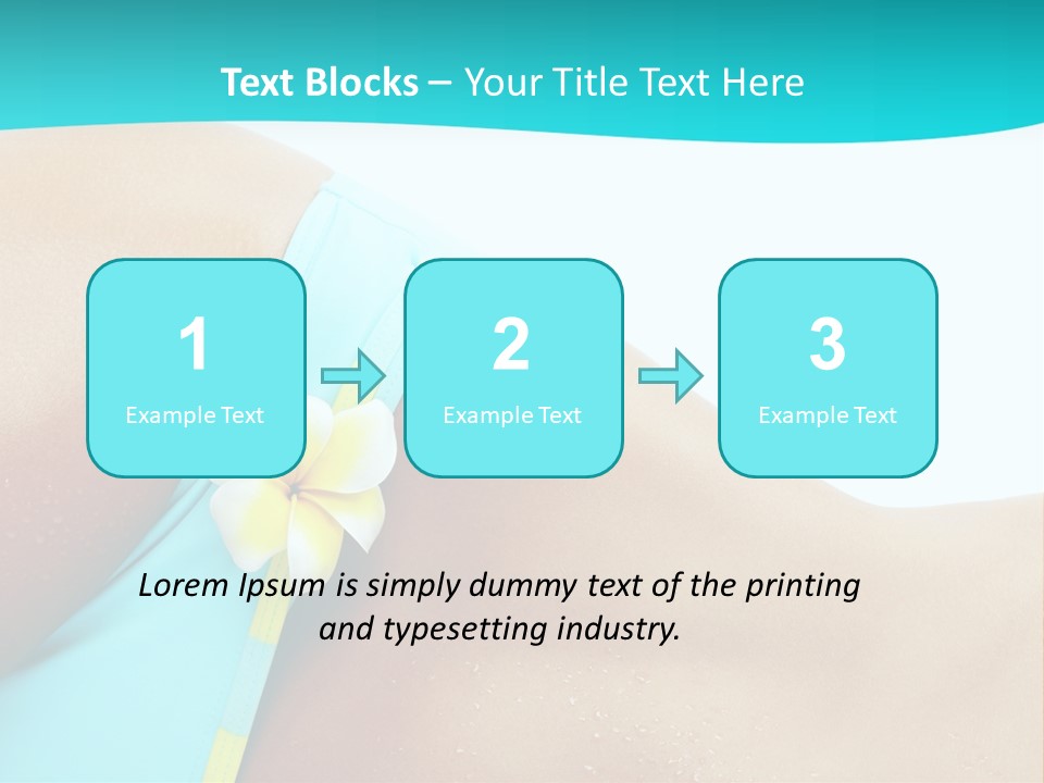 Isolated One Beauty PowerPoint Template