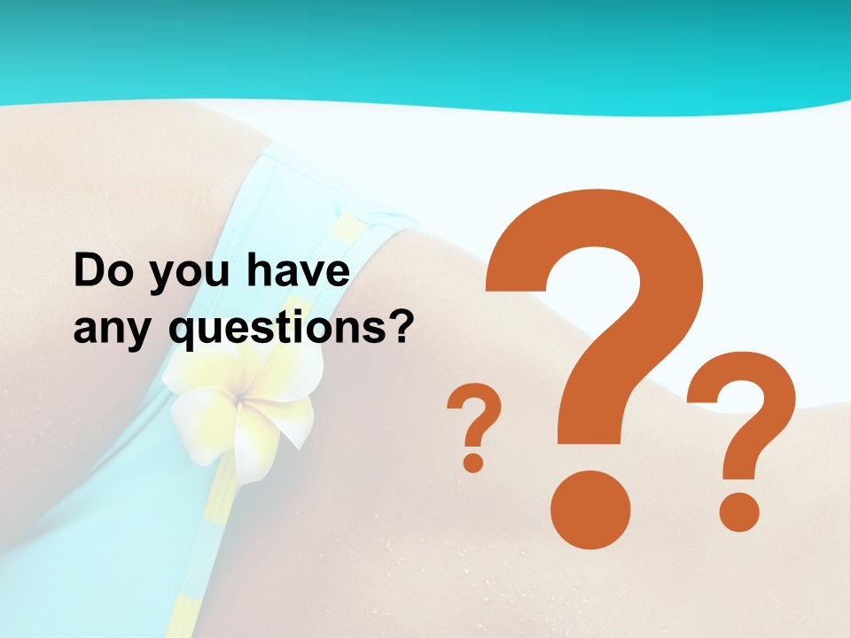 Isolated One Beauty PowerPoint Template