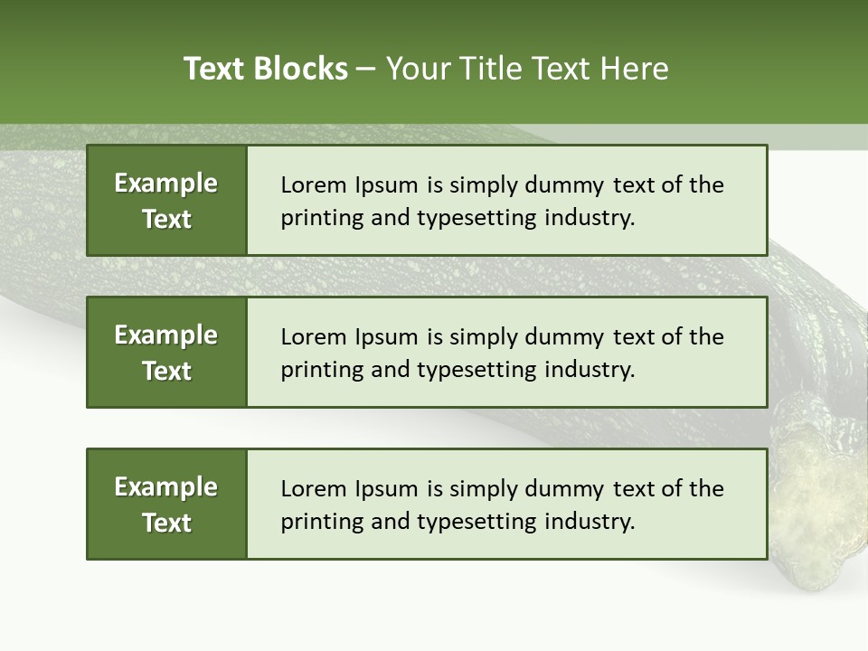 Object Fresh Raw PowerPoint Template