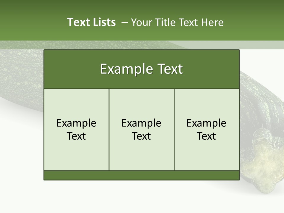 Object Fresh Raw PowerPoint Template