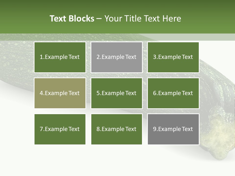 Object Fresh Raw PowerPoint Template