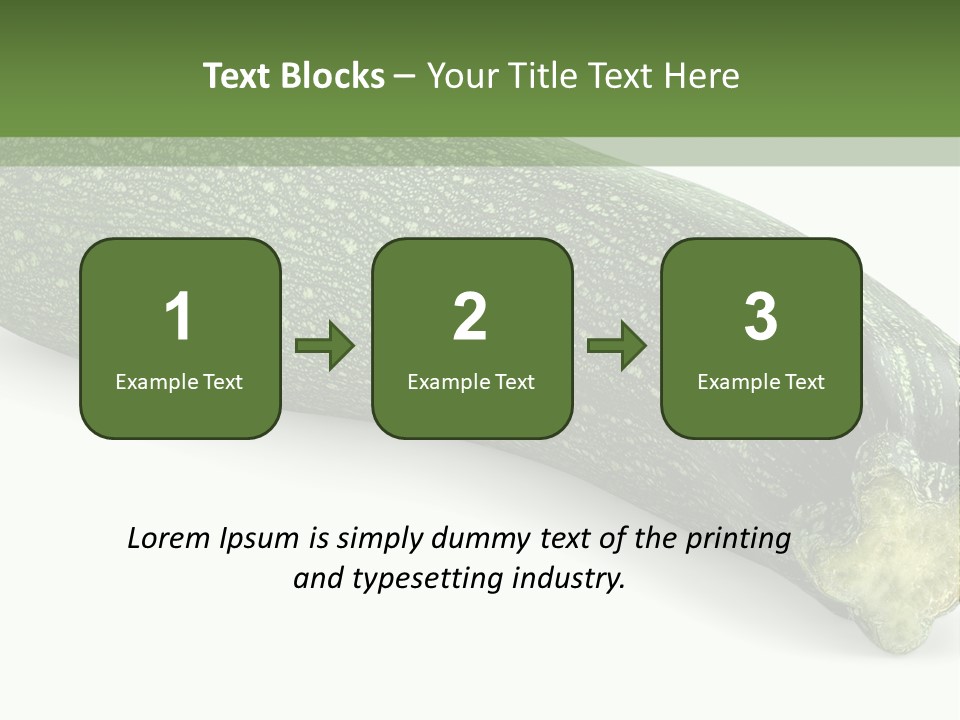 Object Fresh Raw PowerPoint Template