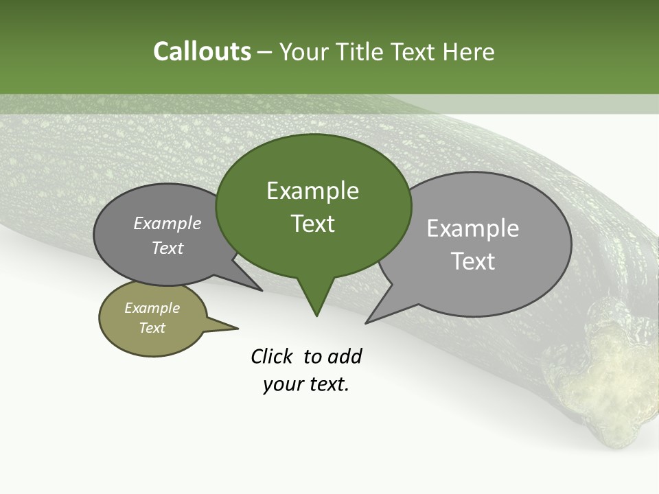 Object Fresh Raw PowerPoint Template