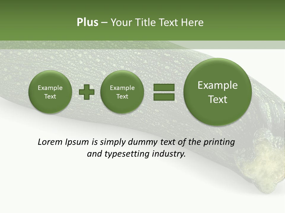 Object Fresh Raw PowerPoint Template