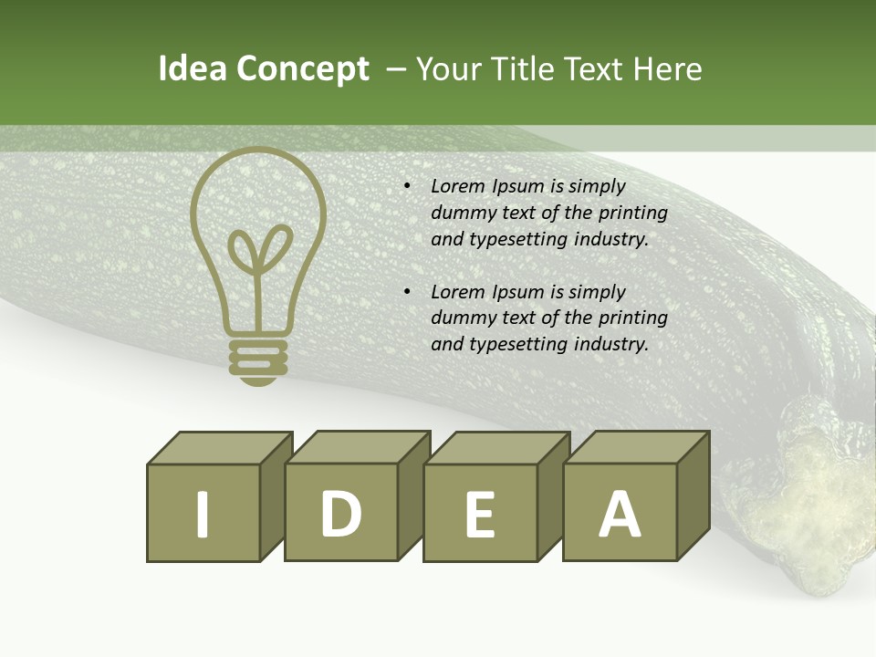 Object Fresh Raw PowerPoint Template