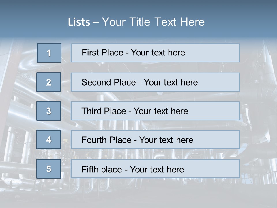 Paperindustry Duct Supply PowerPoint Template