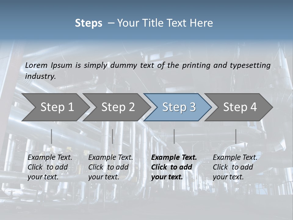 Paperindustry Duct Supply PowerPoint Template
