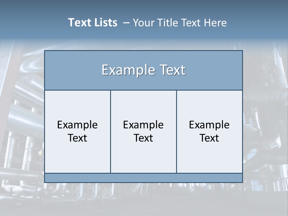 Paperindustry Duct Supply PowerPoint Template