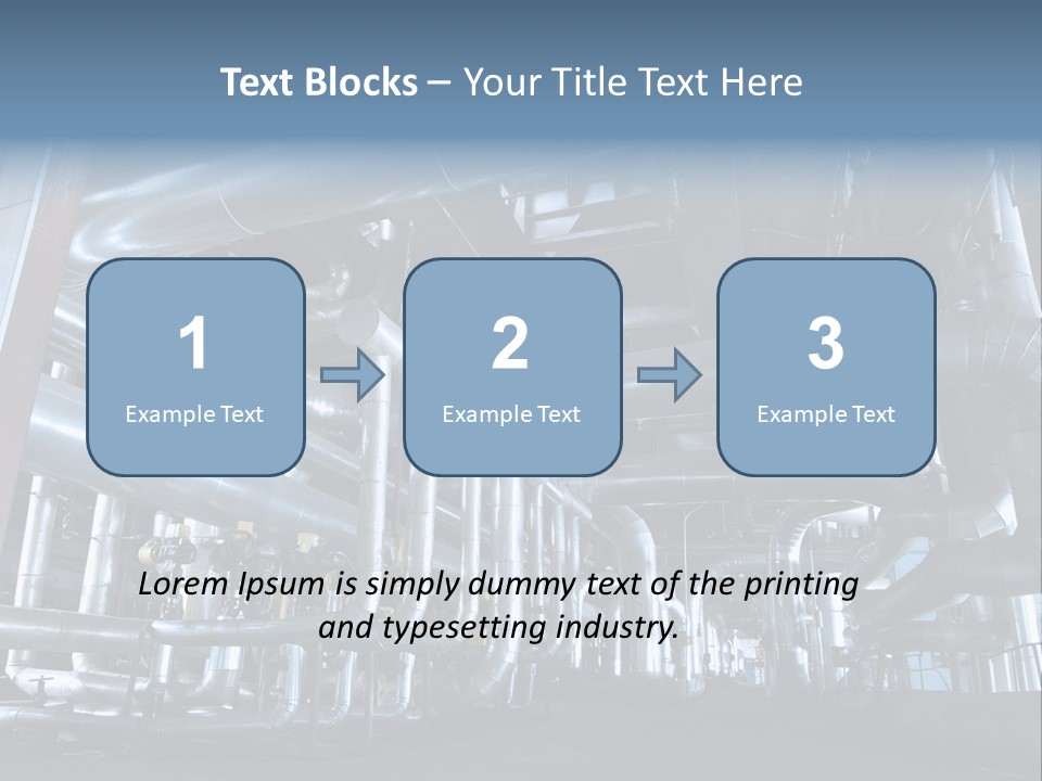 Paperindustry Duct Supply PowerPoint Template
