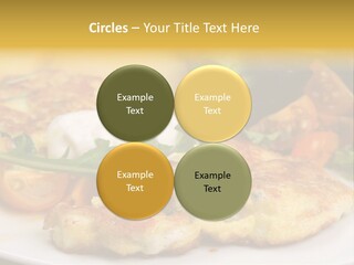 Vegetarian Food Yellow Breakfast PowerPoint Template