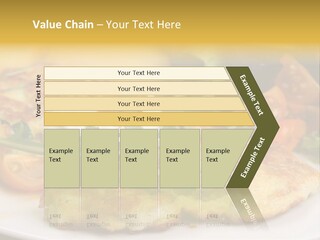 Vegetarian Food Yellow Breakfast PowerPoint Template