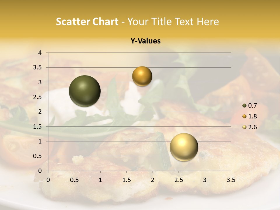 Vegetarian Food Yellow Breakfast PowerPoint Template