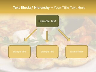 Vegetarian Food Yellow Breakfast PowerPoint Template
