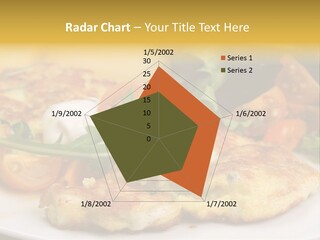 Vegetarian Food Yellow Breakfast PowerPoint Template